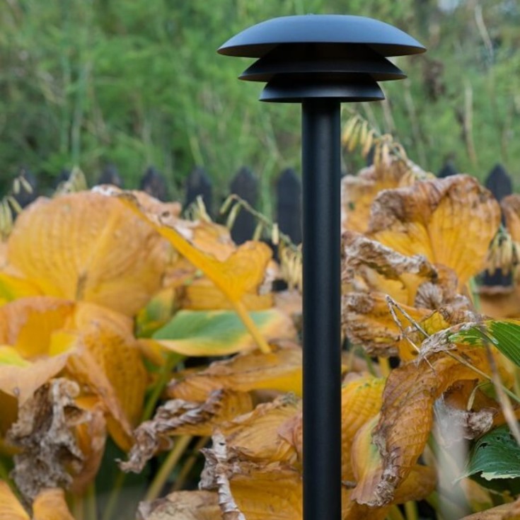 DL20 UTENDØRS senglampe G9 matt svart