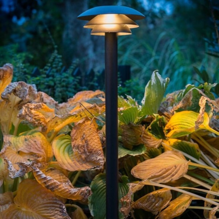 DL20 UTENDØRS senglampe G9 matt svart