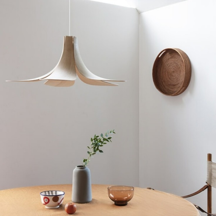 Umage Jazz lampeskjerm, lyst tre