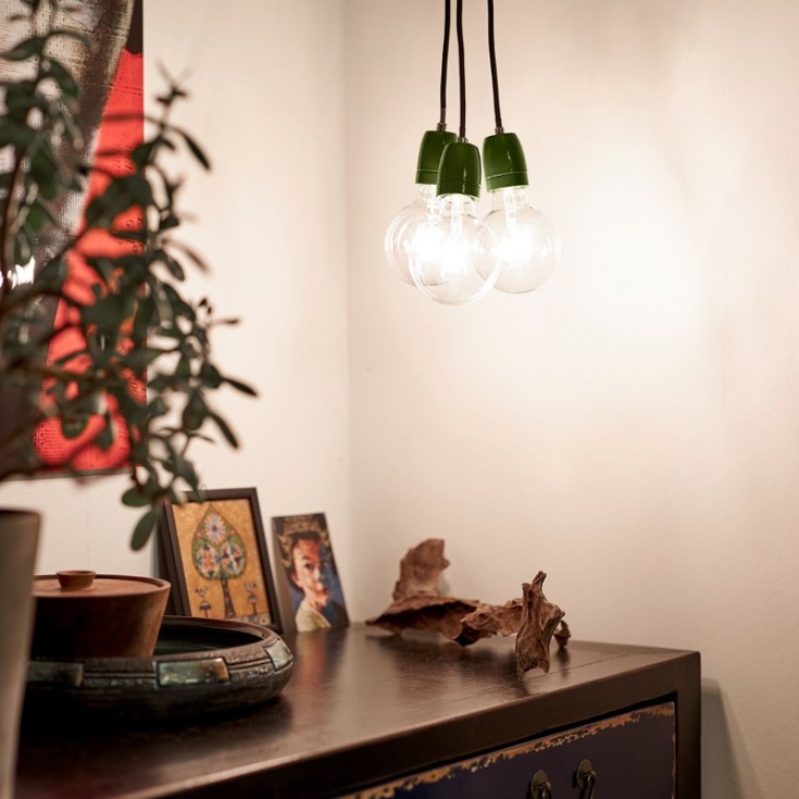 Nielsen Light E27 globepære, 2200K, 4W, Ø9,5 cm