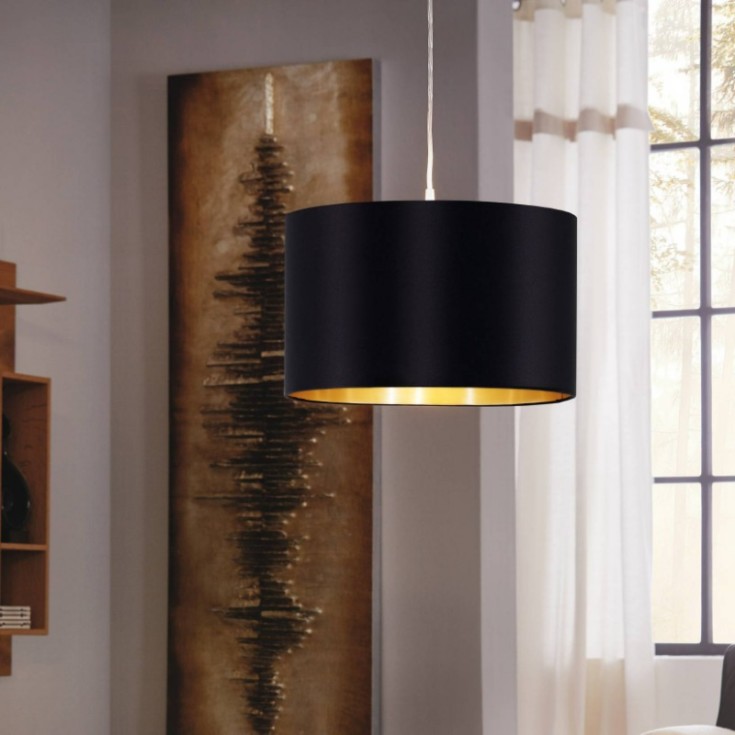 Eglo Maserlo pendellampa, svart