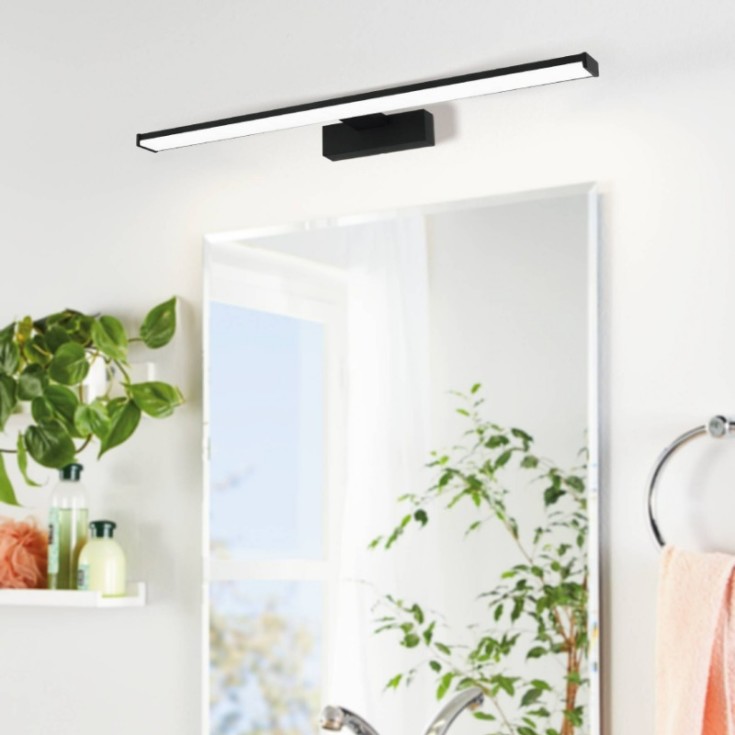 Eglo Pandella 1 spegellampa, svart, 60 cm