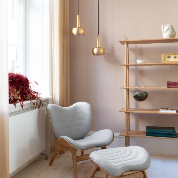 Umage Clava lampeskjerm, messing