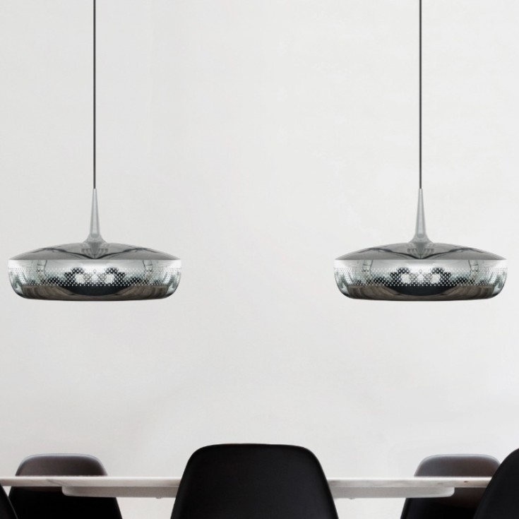 Umage Clava Dine lampeskjerm, krom