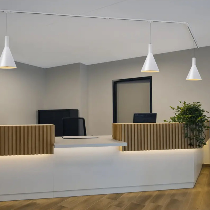 SLV 1-faset strømskinne, 1 meter, hvid