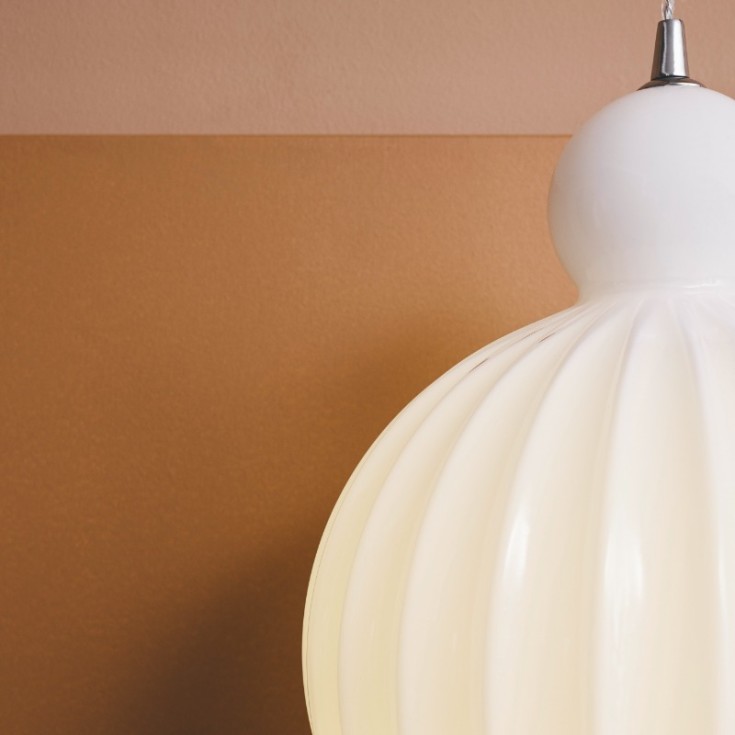 Halo Design Ball Ball pendel, opal, Ø25 cm