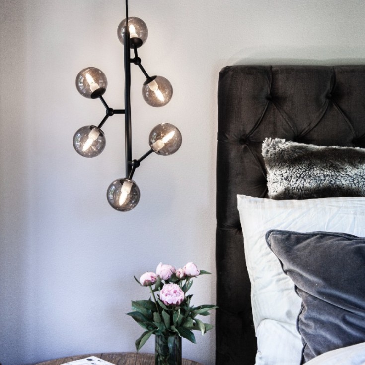 Atom Vertical G9 Røyksvart