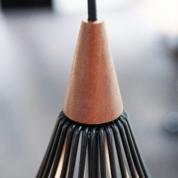 Halo Design Drops pendellampe, metall, Ø38 cm