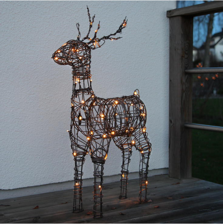 Star Trading Vixen reinsdyr, 64 lys