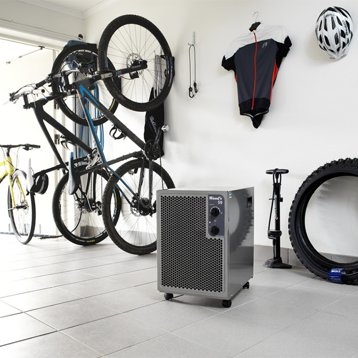 Wood's SW59FX Silent affugter, 25 liter/døgn, 230 m²