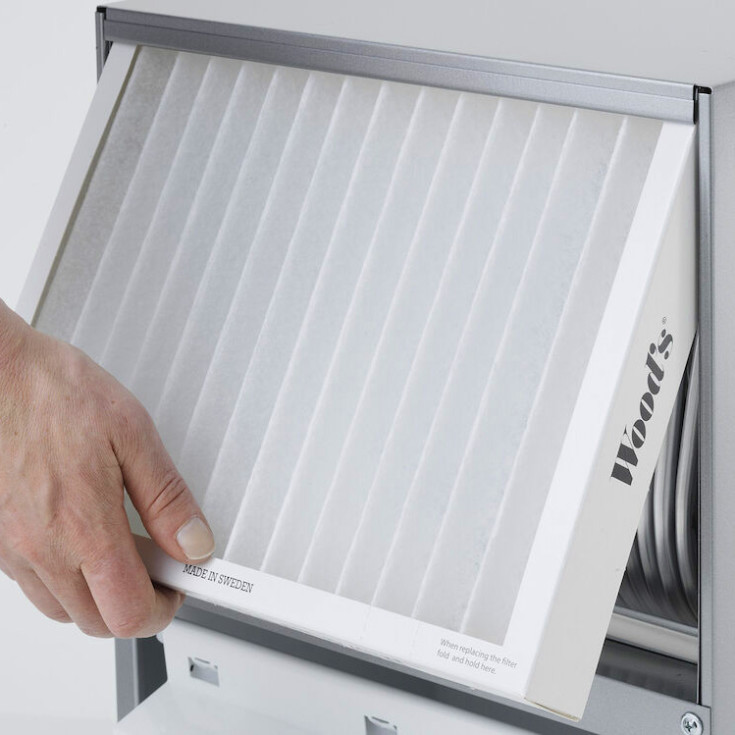 Wood's SW59FX Silent affugter, 25 liter/døgn, 230 m²