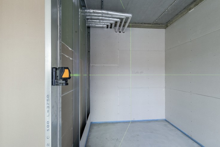 Geo Fennel FLG40-PC korslinjelaser, grön