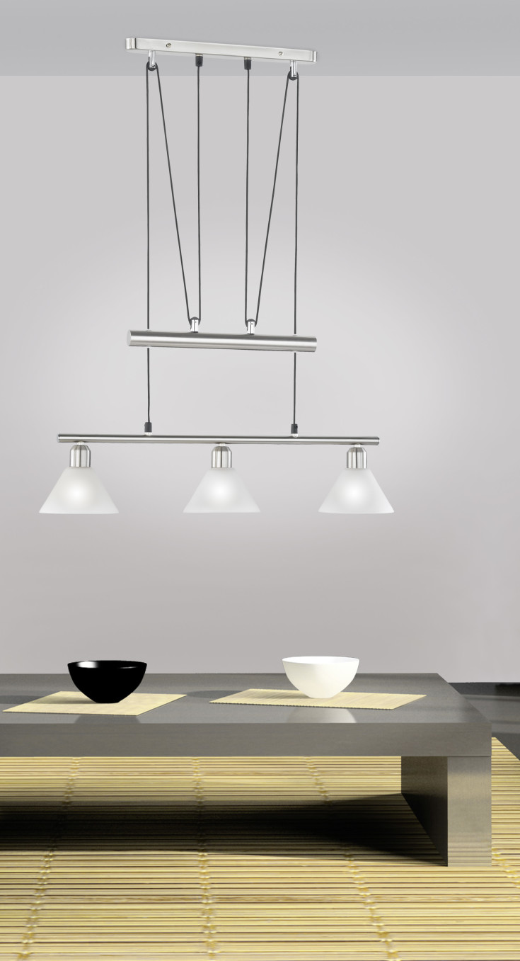 Trio Lighting Stamina langbordspendel, 66 cm