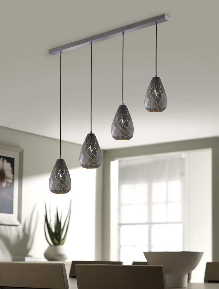 Trio Lighting Onyx langbordspendel