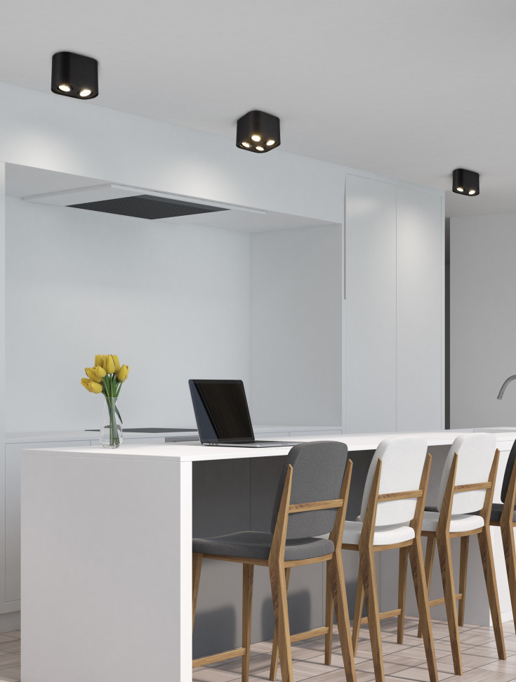 Trio Lighting Cookie spotlight, 4 spotter, sort