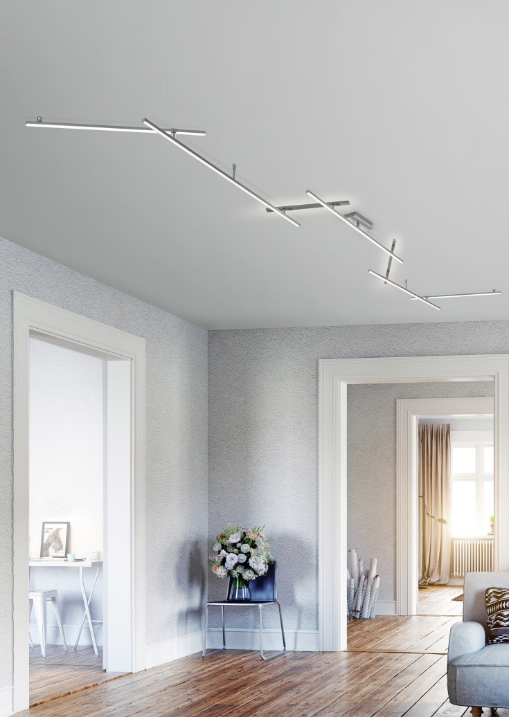Trio Lighting Indira taklampe, 340 cm