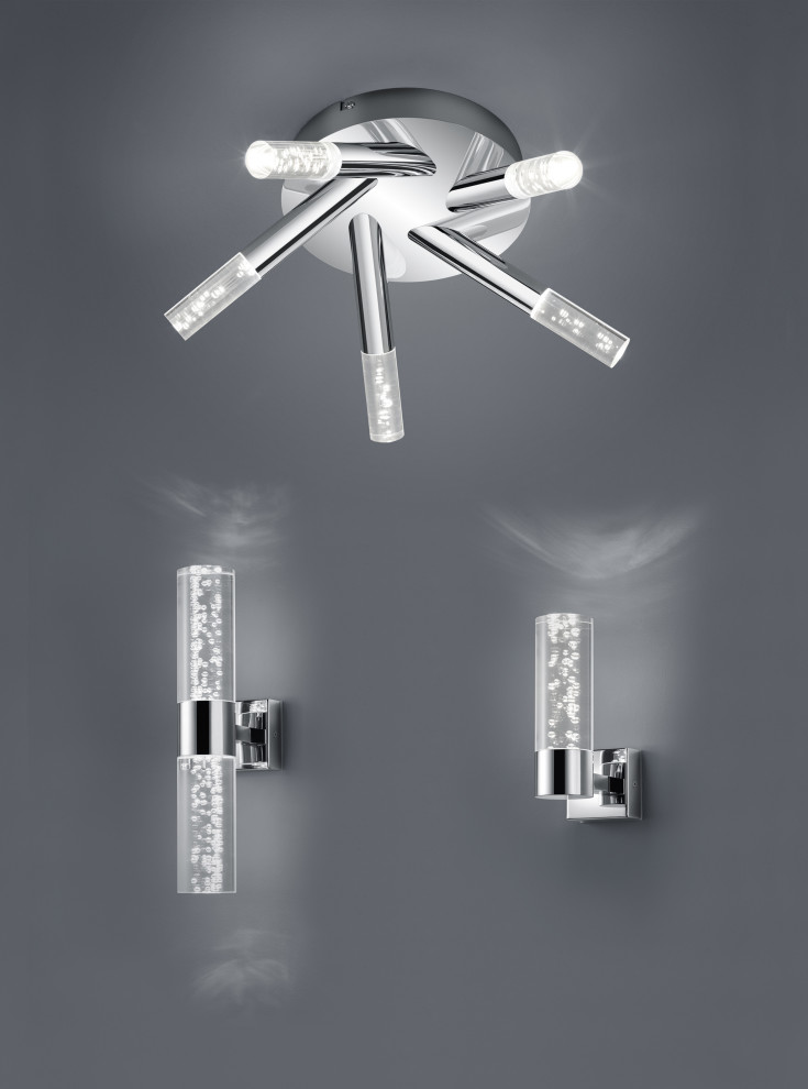 Trio Lighting Bolsa væglampe, lang