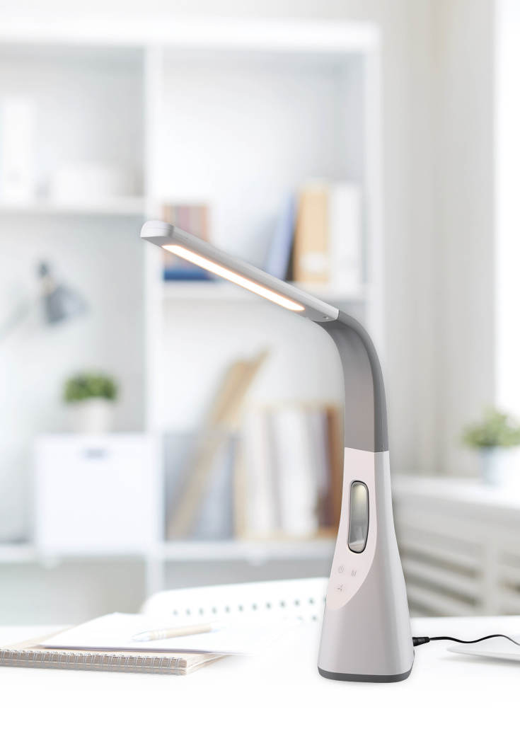 Trio Lighting Vento skrivbordslampa