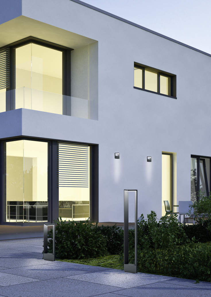 Trio Lighting Ganges trädgårdslampa, 100 cm