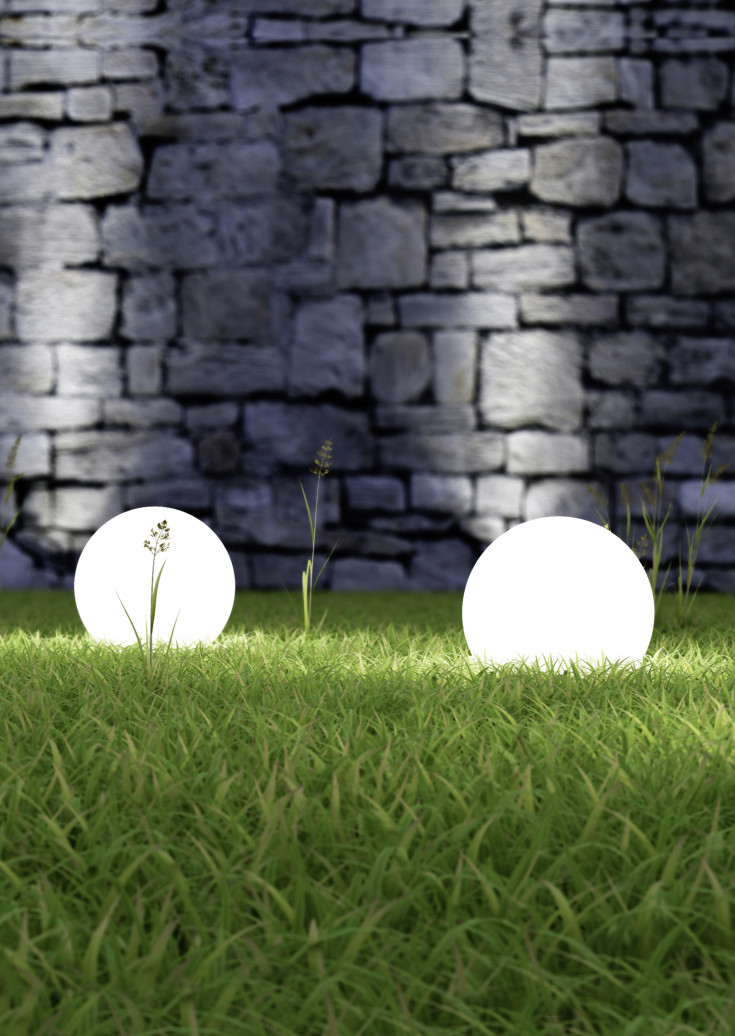 Trio Lighting Bolo bedlampe, Ø30 cm