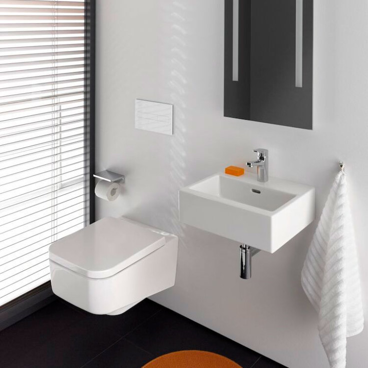 Laufen Living City håndvask, 45x38 cm, hvid