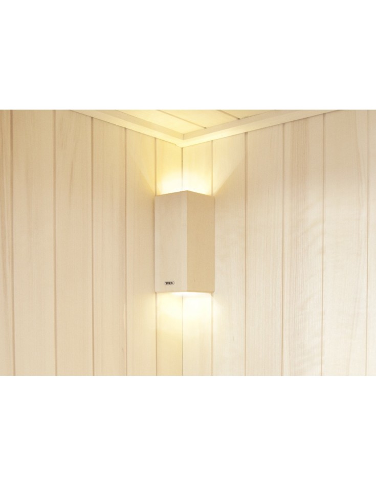 Tylö bastubelysning, E90, up- & down light