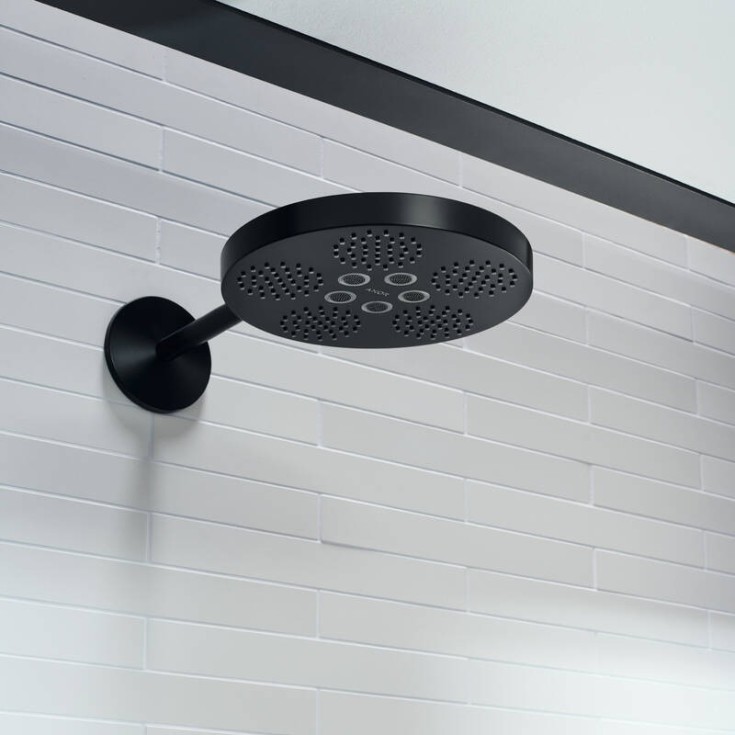 Hansgrohe One takdusch, Ø28 cm, matt svart