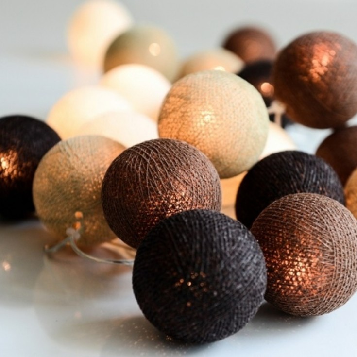 Iris Lights Brownie lyskjede, 35 kuler