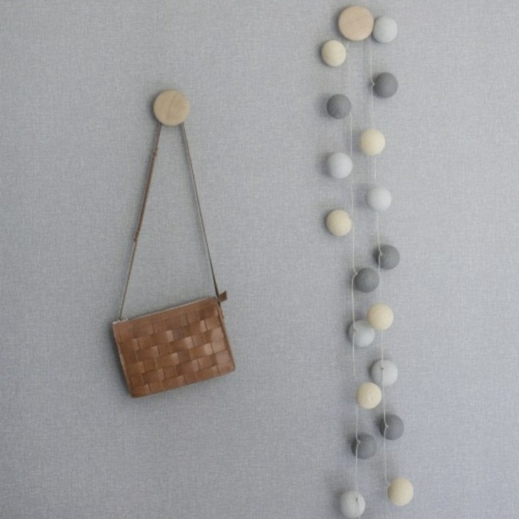 Iris Lights Greige lyskjede, 35 kuler