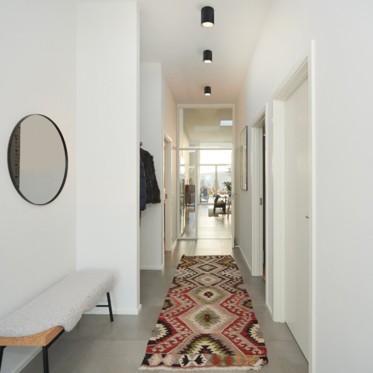 Nordlux Fallon Long påbygningsspot, sort