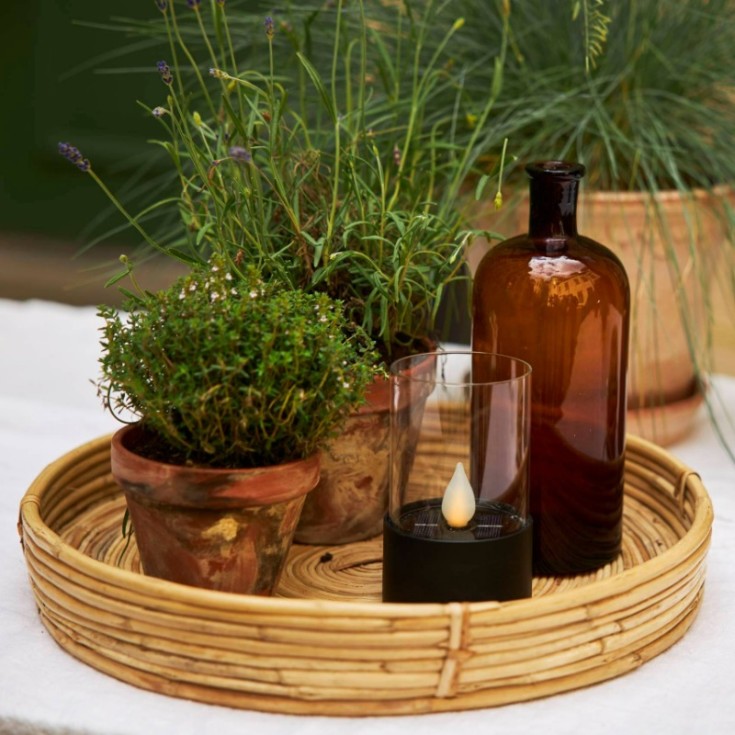 Eglo solcelle glasslanterne