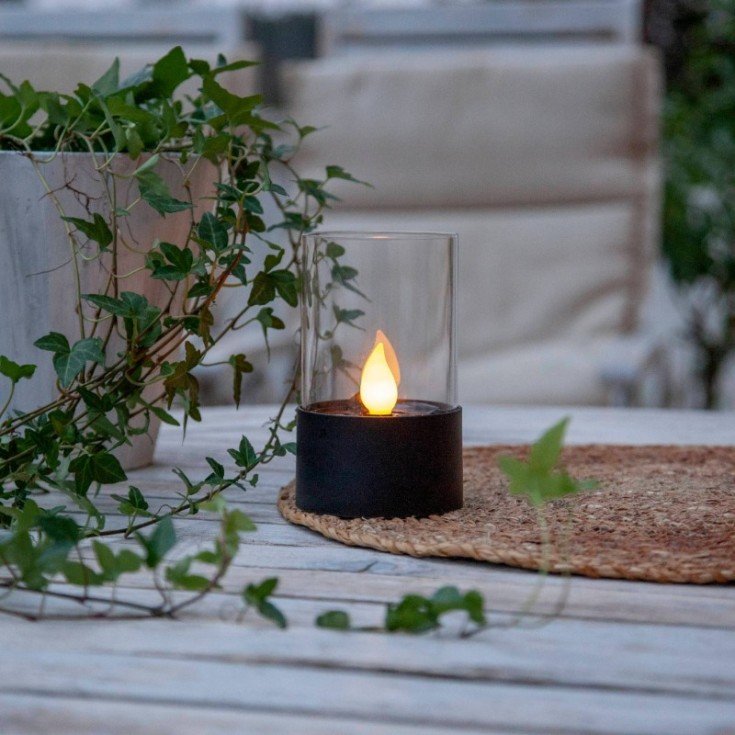 Eglo solcelle glasslanterne