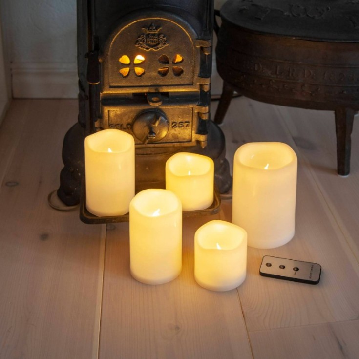 5 stk Eglo LED kubbelys