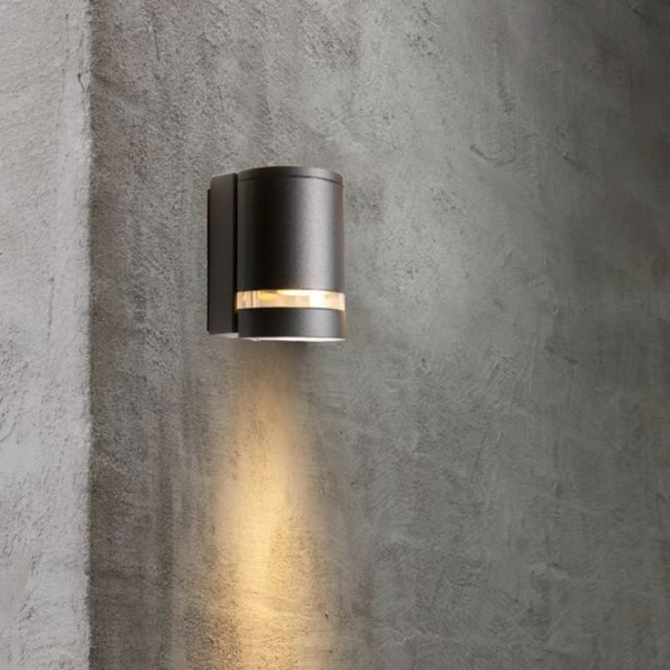 Nordlux Focus utelys vegg, sort