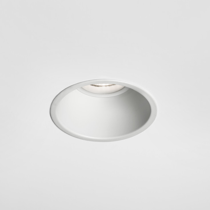 Astro Minima Round indbygningsspot, hvid