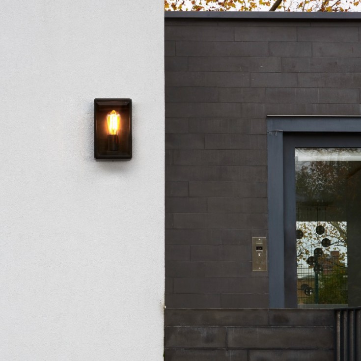 Astro Homefield udendørs væglampe, sort