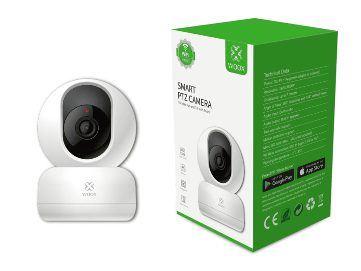 Woox PTZ-kamera, indendørs