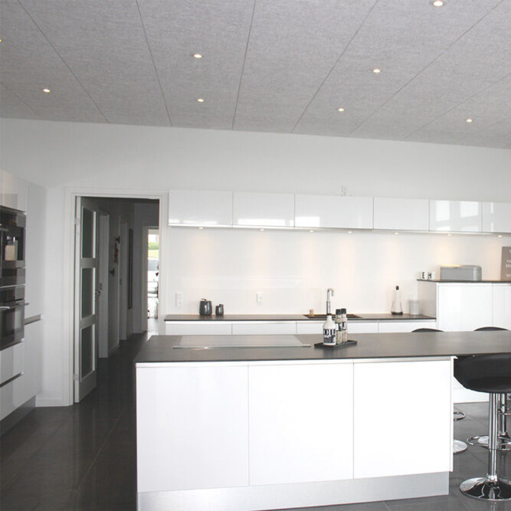 Nordtronic Fast Install ECO indbygningsspot, GU10, børstet aluminium, 10 stk.