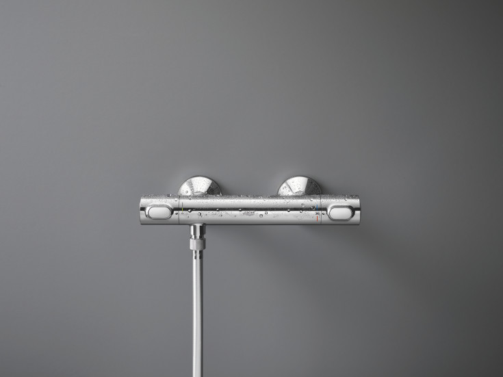 GROHE Precision Flow termostat duschväggförlängning, krom