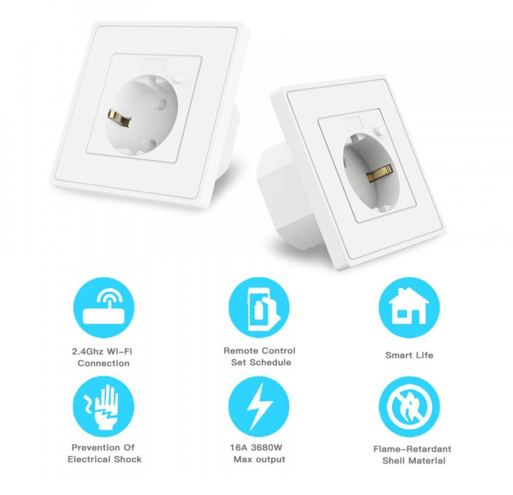 Woox Smart EU-stikkontakt, Wi-Fi forbindelse