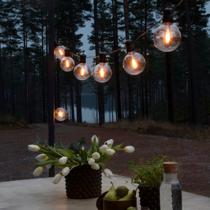 Konstsmide udendørs lyskæde, forlængersæt