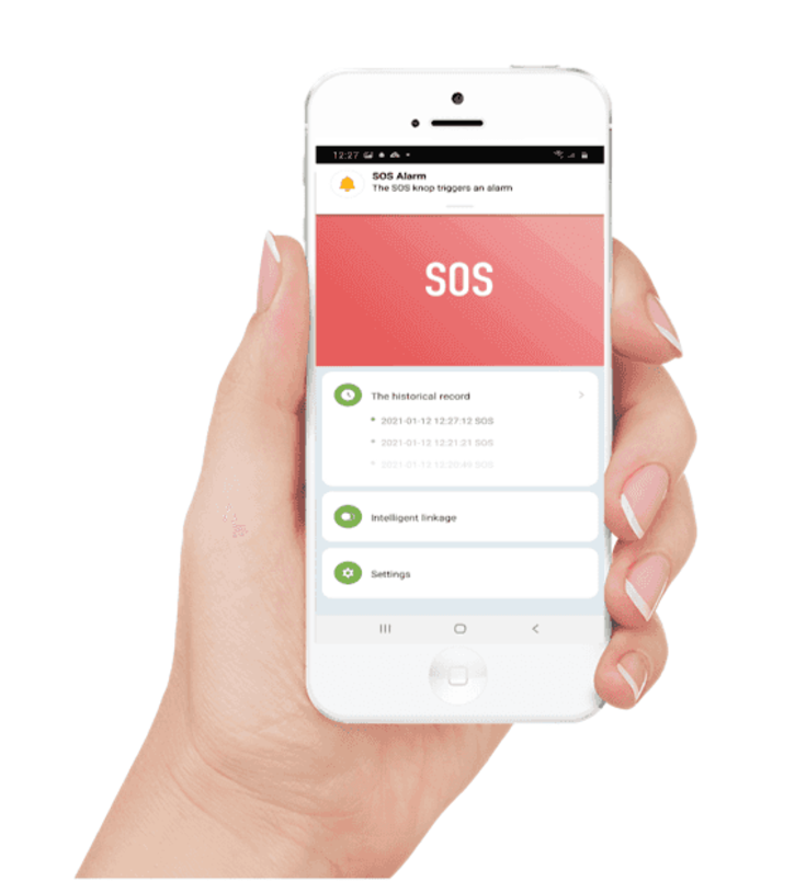 Woox Zigbee Smart SOS nødknapp