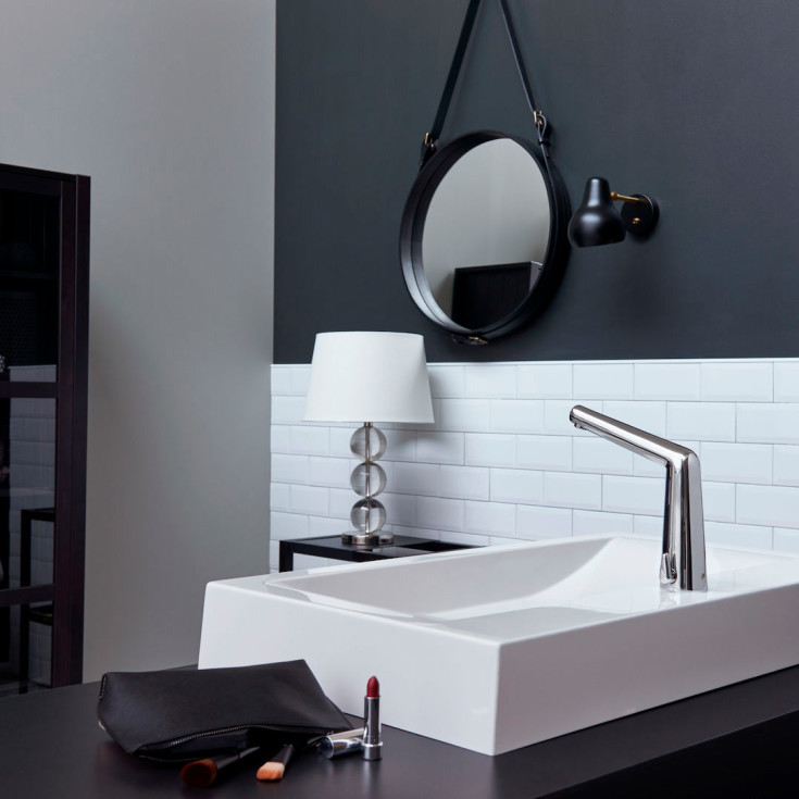 Oras Inspera servantbatteri, berøringsfri, krom