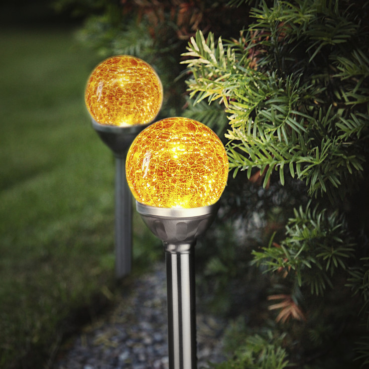 Star Trading Roma trädgårdslampa solcell, 2 st