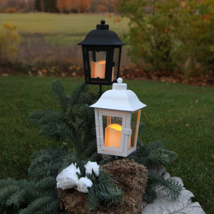 Star Trading Serene lanterne, svart