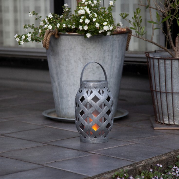 Star Trading solcellelanterne, flammelys