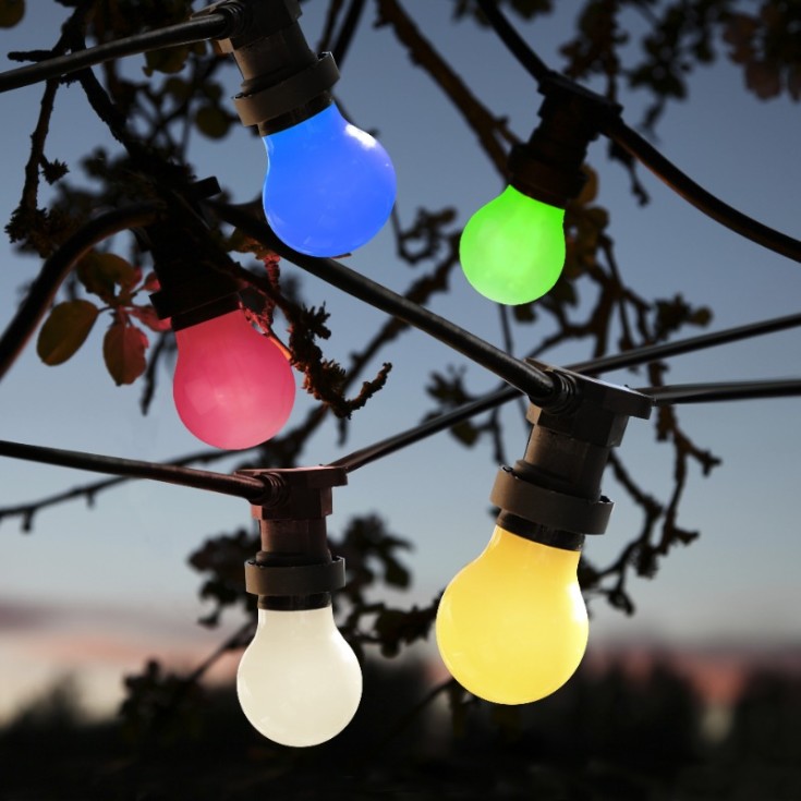 Star Trading - Farget B22 LED Lyspære-Blå