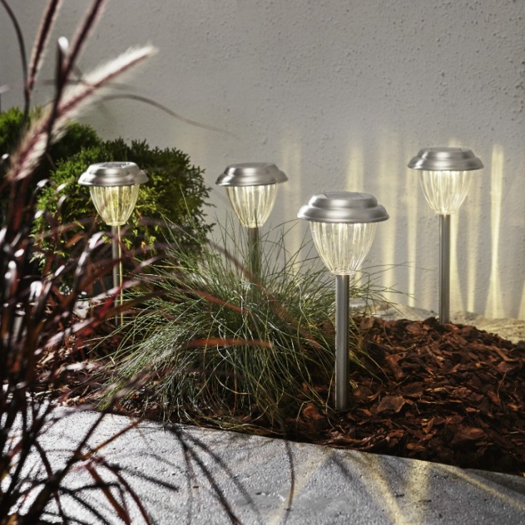 Star Trading Palma solcellelamper, 4-pk