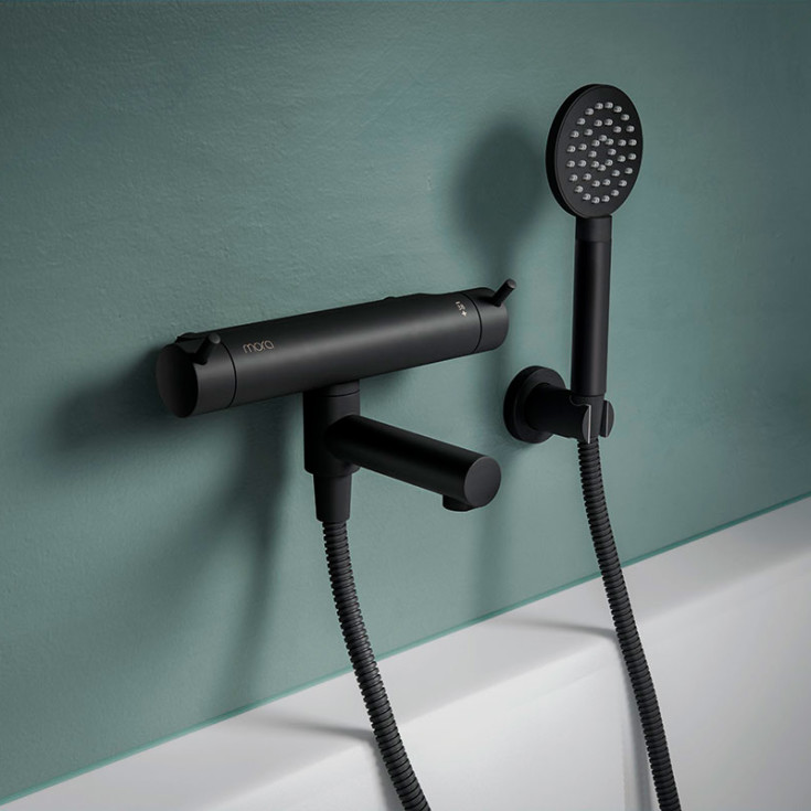 Mora Inxx II kararmatur med brusesæt, mat sort