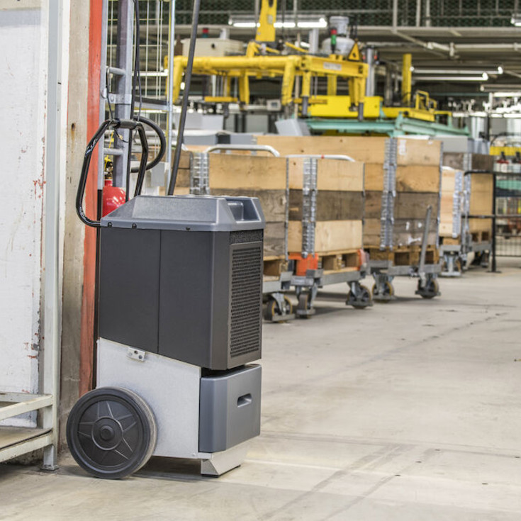 Woods WCD8HG Pro affugter, 49 liter/døgn, 450 m²